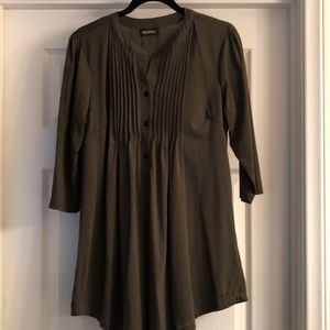 Olive Reborn Tunic NWOT